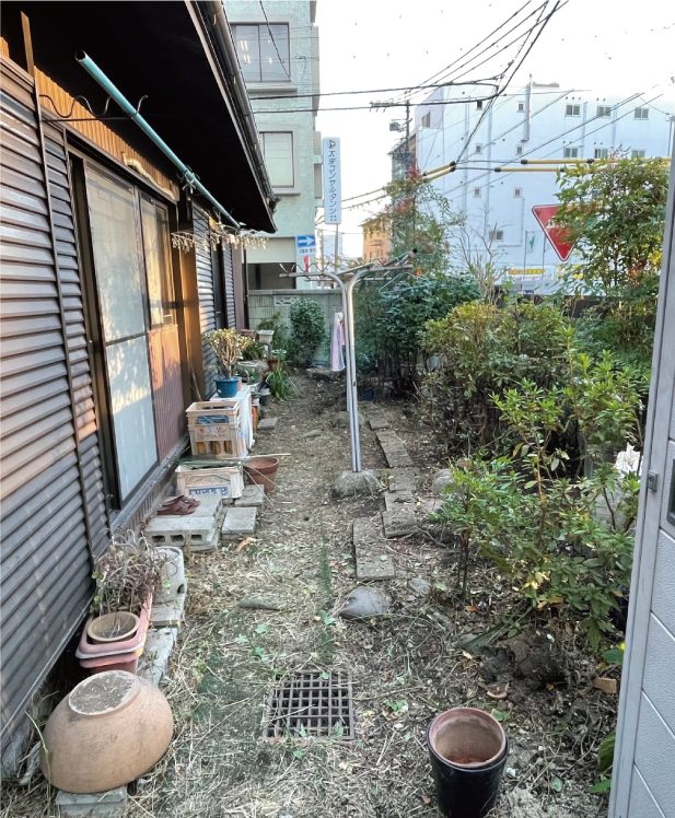 草刈り後